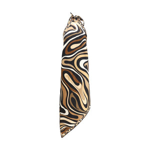 Multicolor Silk Casual Dress