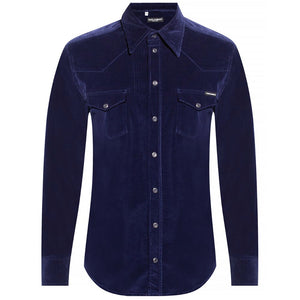 Blue Cotton Shirt