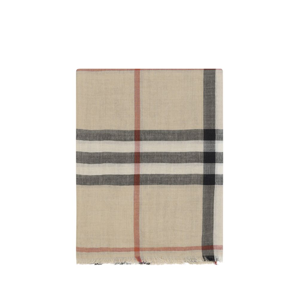 Brown Silk Scarf