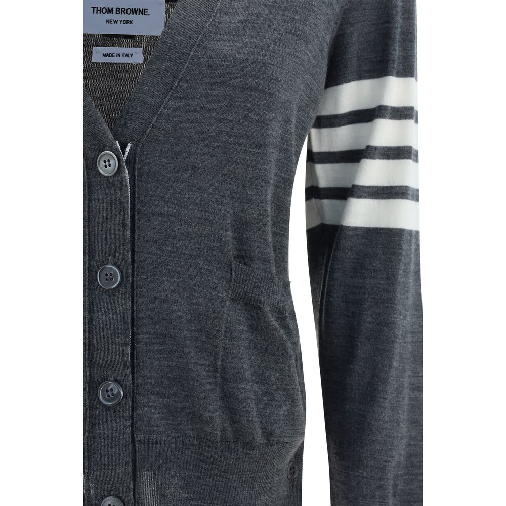 Gray Merino Wool Polo Shirt