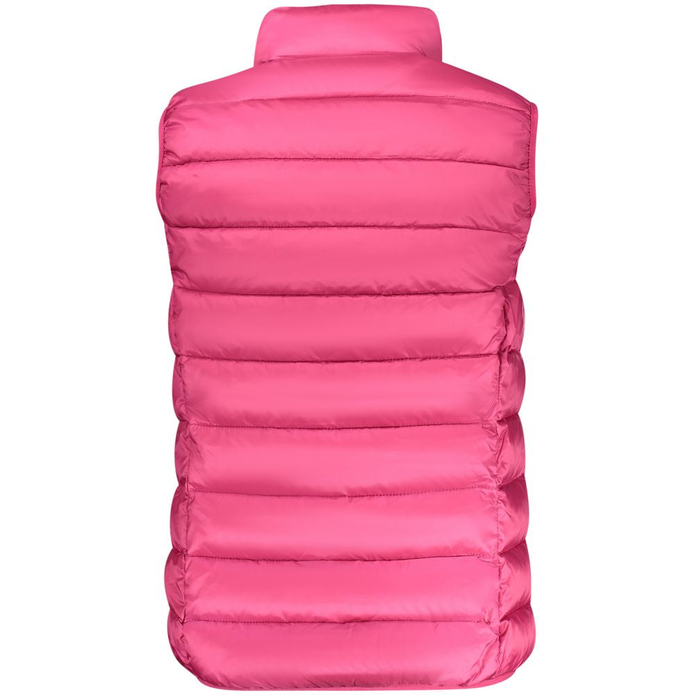 Pink Polyamide Jackets & Coat