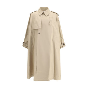 Beige Cotton Coat