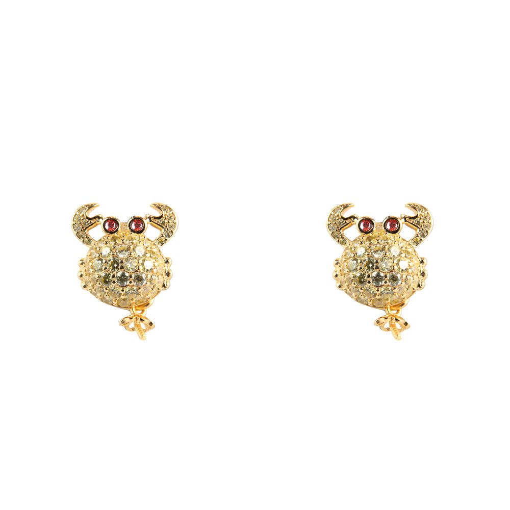 Gold Silver Earrings