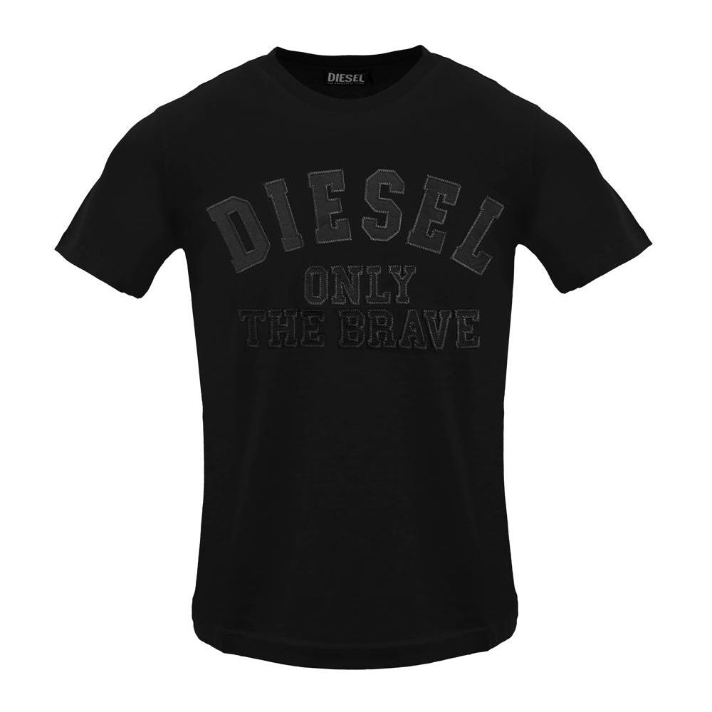 Black Cotton T-Shirt