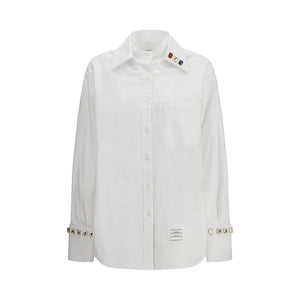 White Cotton Dress Shirt