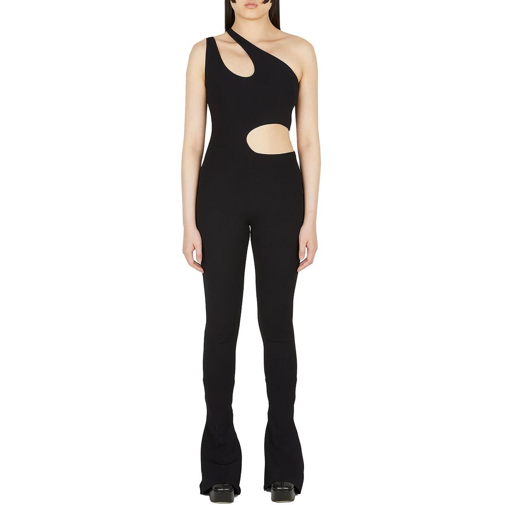 Black Viscose Jumpsuit