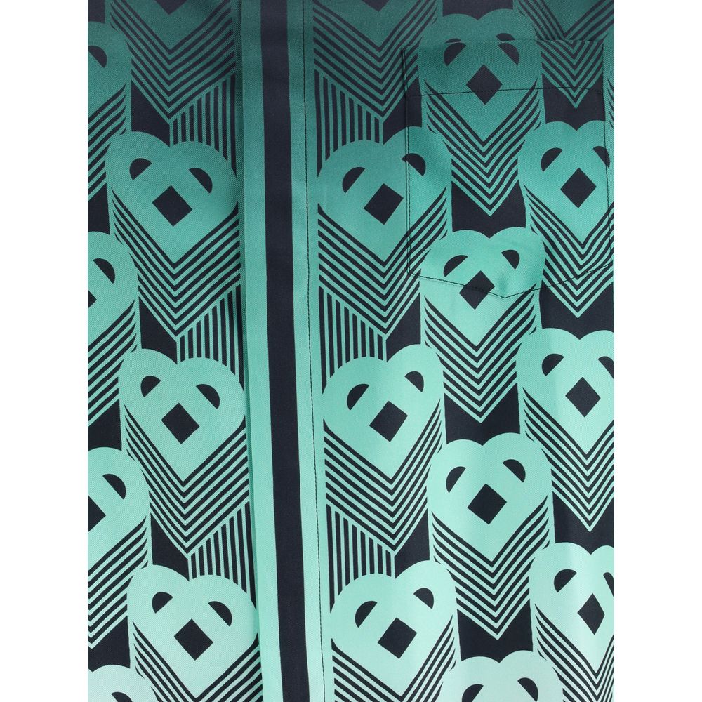 Multicolor Silk Pattern Shirt