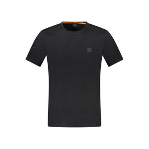 Black Cotton T-Shirt