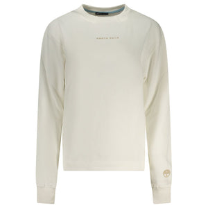 White Cotton Women's Sweatshirt