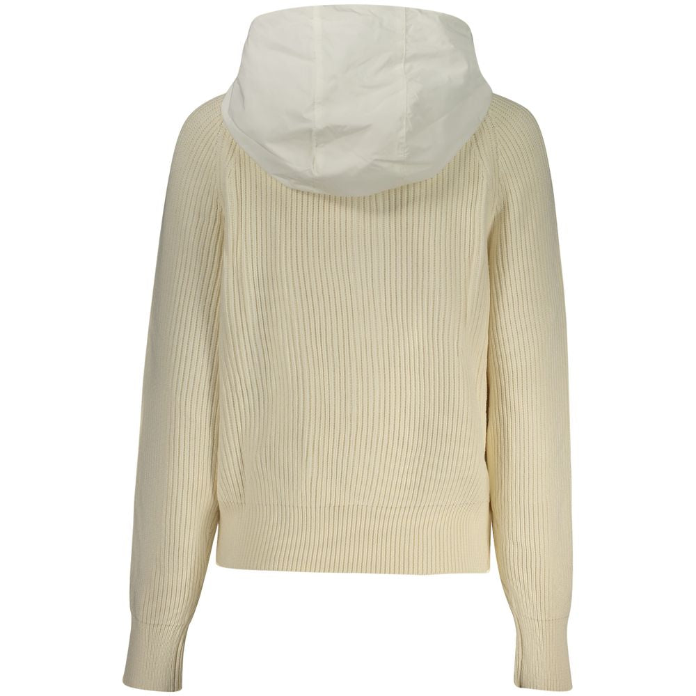 Bianco Polyester Woman Sweater