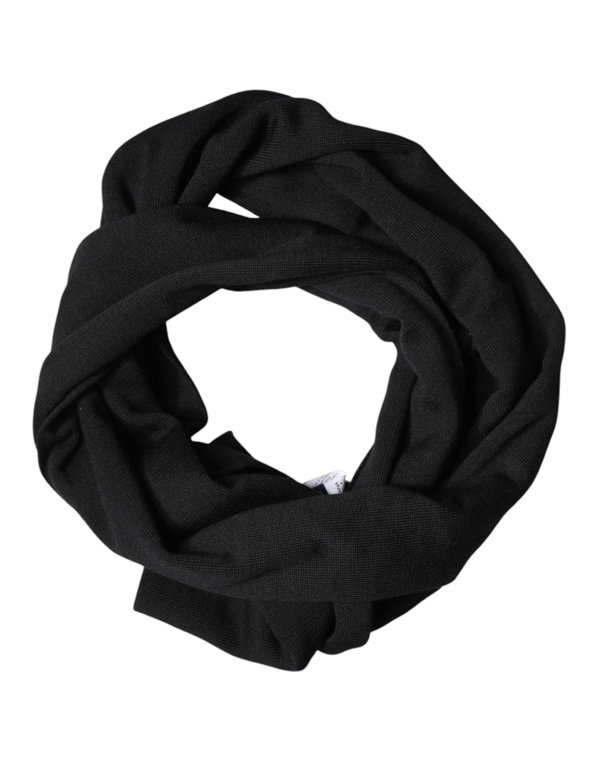 Blue Wool DG Loves London Neck Wrap Scarf
