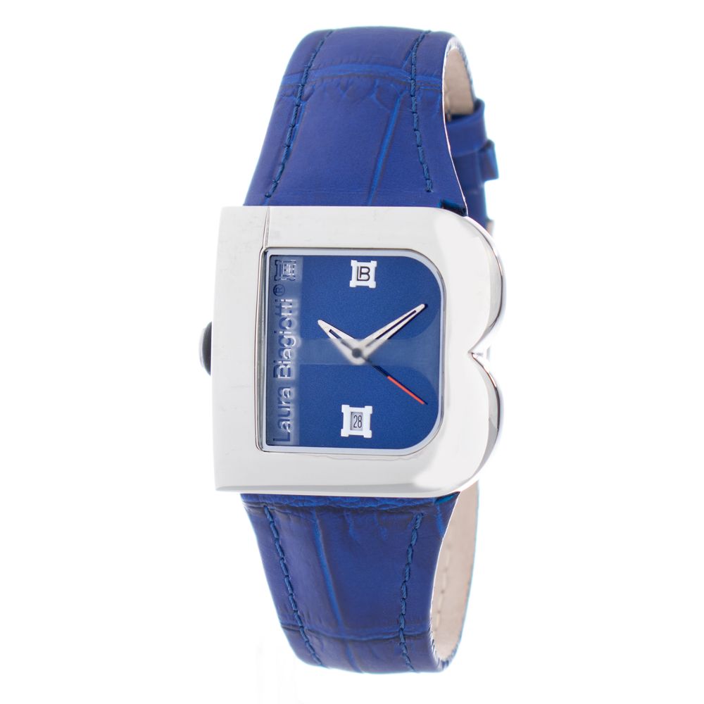 Purple Leather Dress Watch
