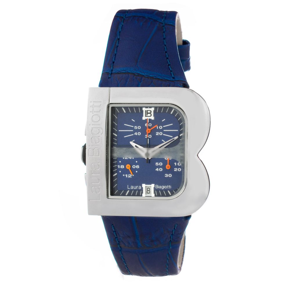 Purple Leather Dress Watch