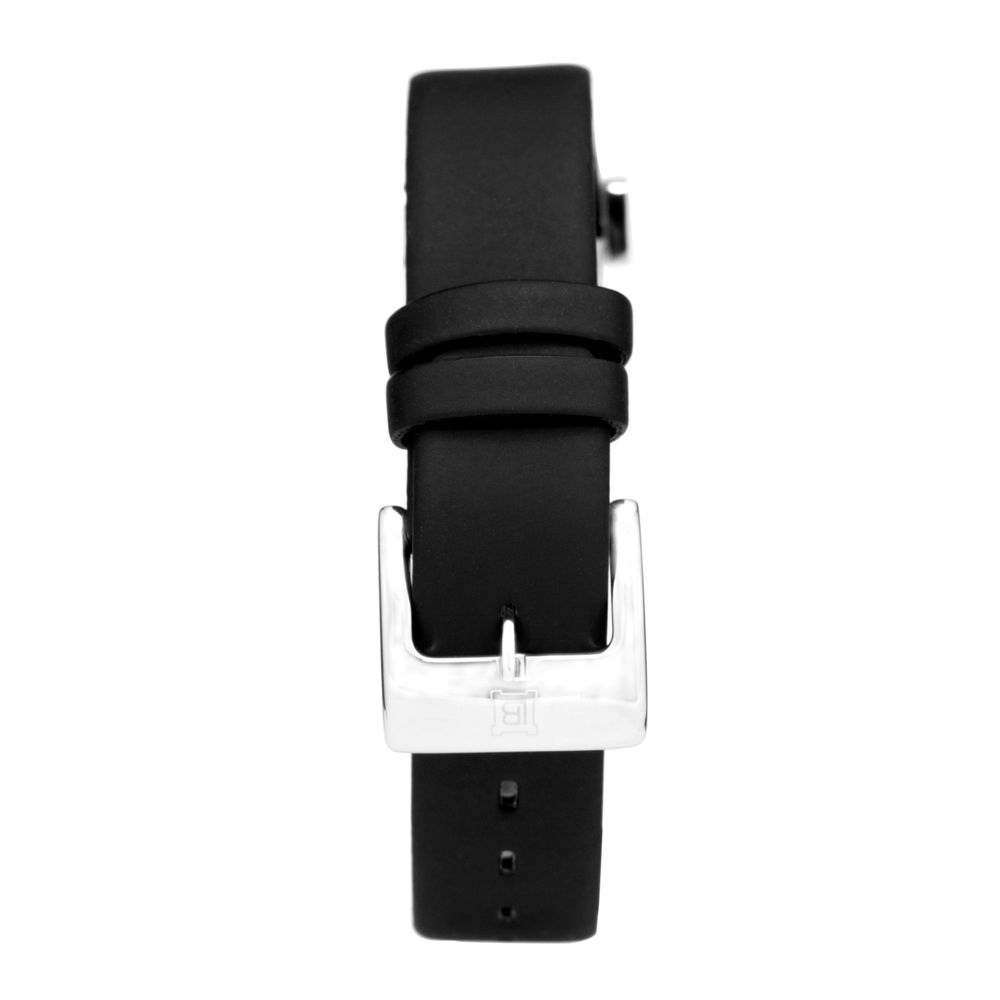 Black Rubber Dress Watch