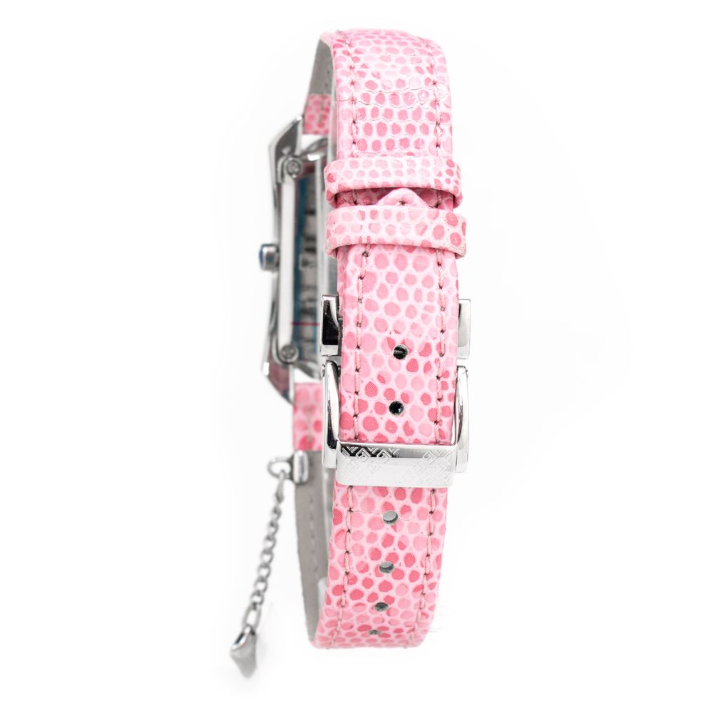 Multicolor Leather Dress Watch