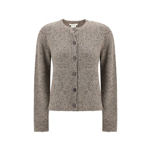 Beige Cashmere Cardigan