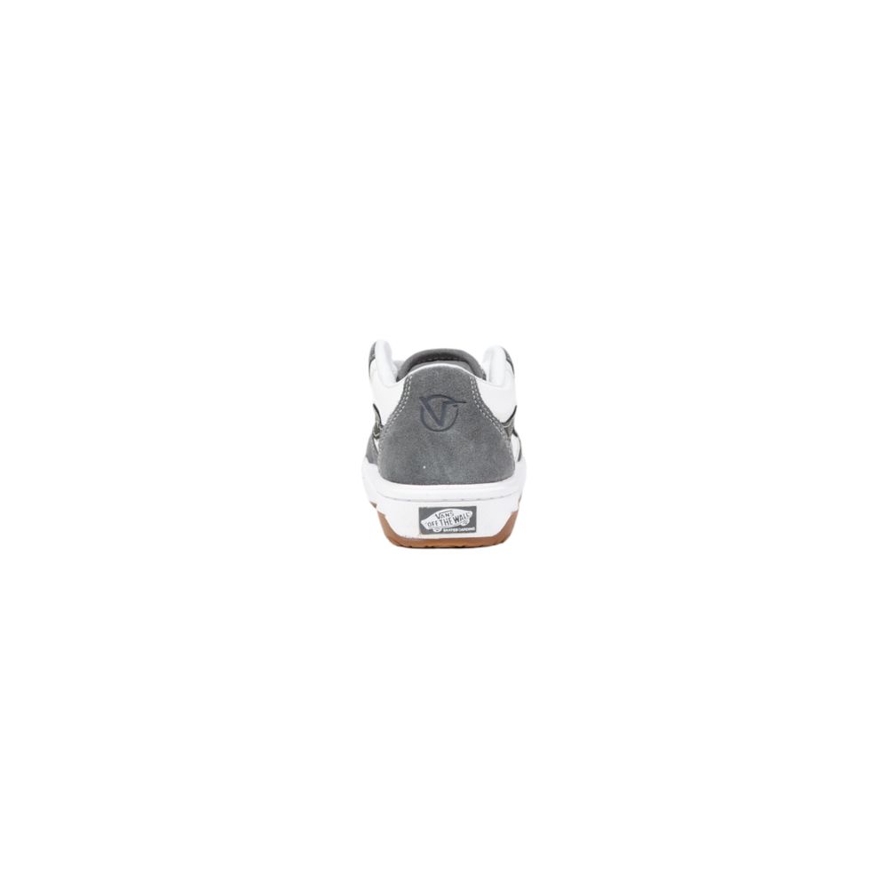 Bicolor Suede Leather Low Top Sneakers