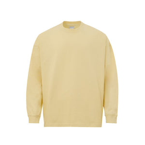Yellow Cotton Sweatshirt