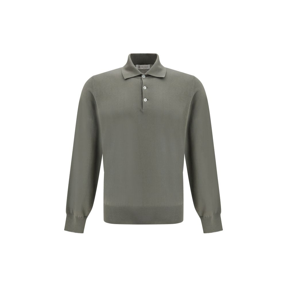 Bicolor Cotton Shortsleeve Shirt