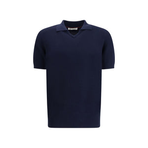 Blue Cotton Dress Shirt