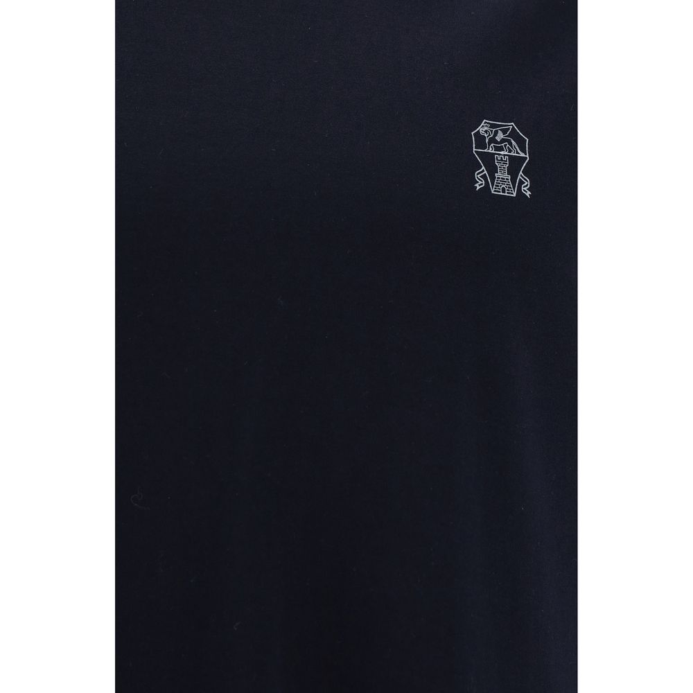 Blue Cotton T-Shirt