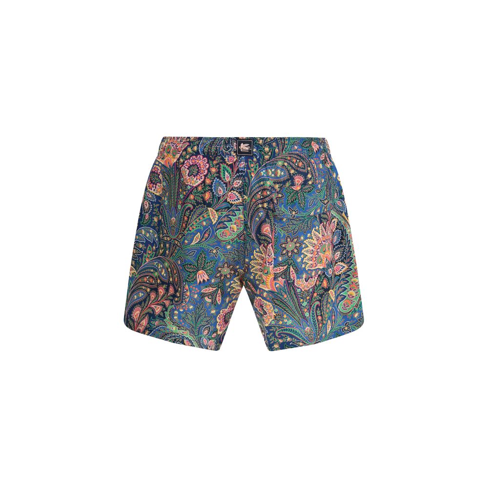 Multicolor Polyester Short And Mini Shorts