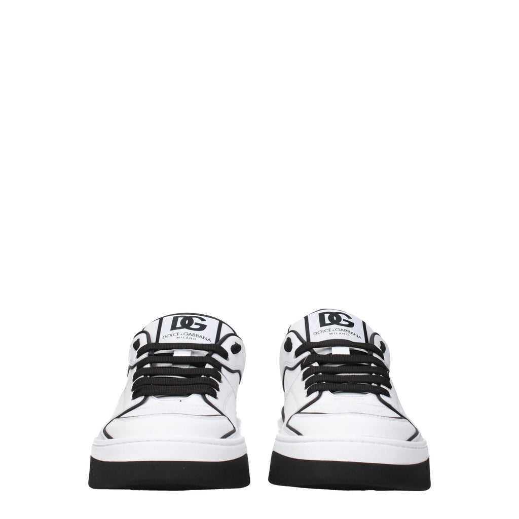 White Leather Sneakers