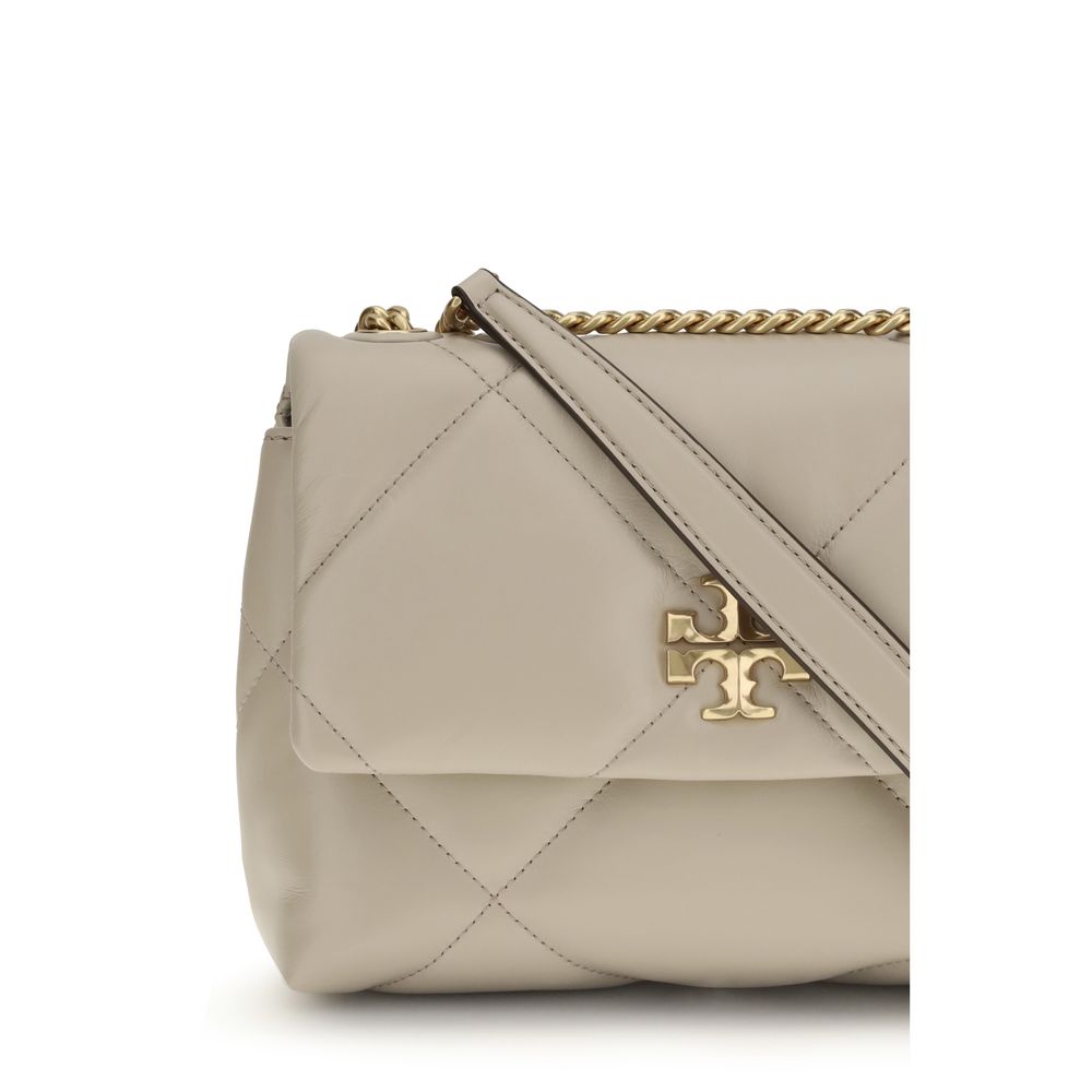 Beige Calf Leather Bos Taurus Shoulder Bag