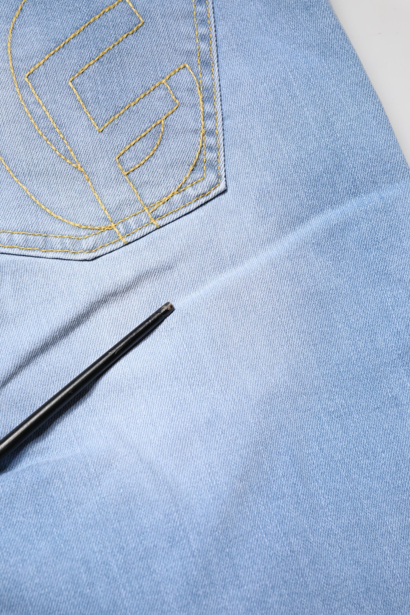 Light Blue Washed High Waist Bootcut Denim Jeans