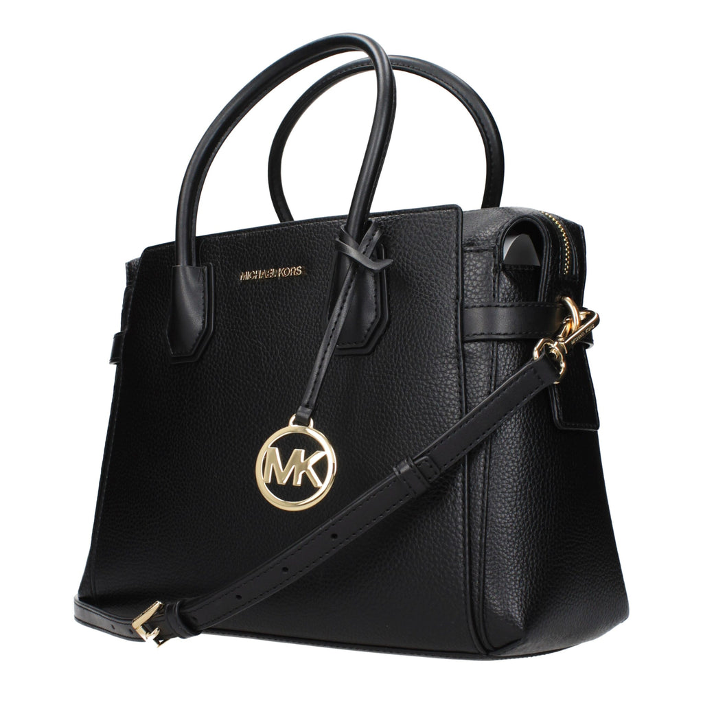 Black Fabric Handbag