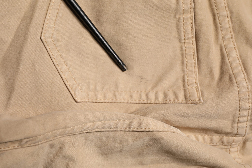 Beige Skinny Low Waist Denim Casual Trouser Jeans