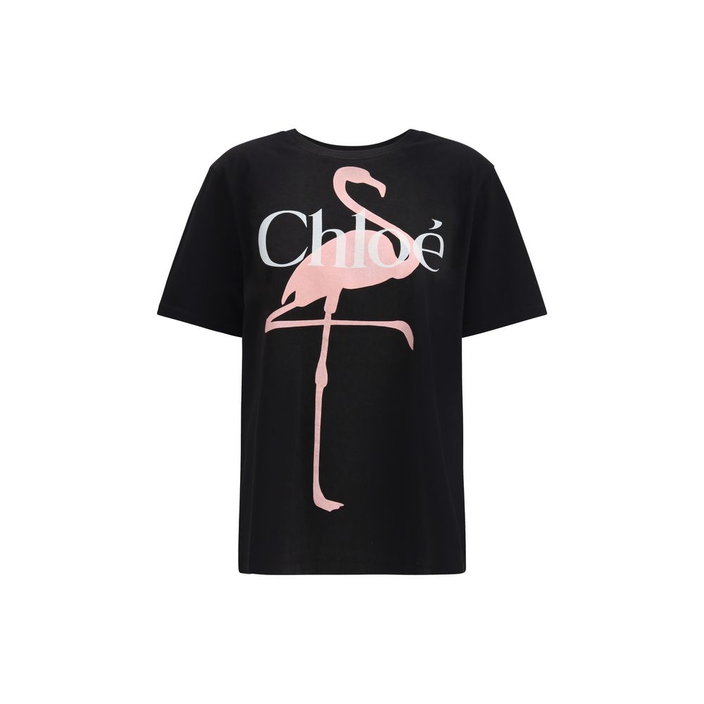 Black Cotton T-Shirt