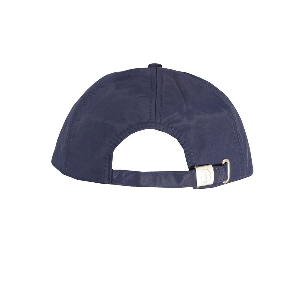 Blu Polyester Men Cap