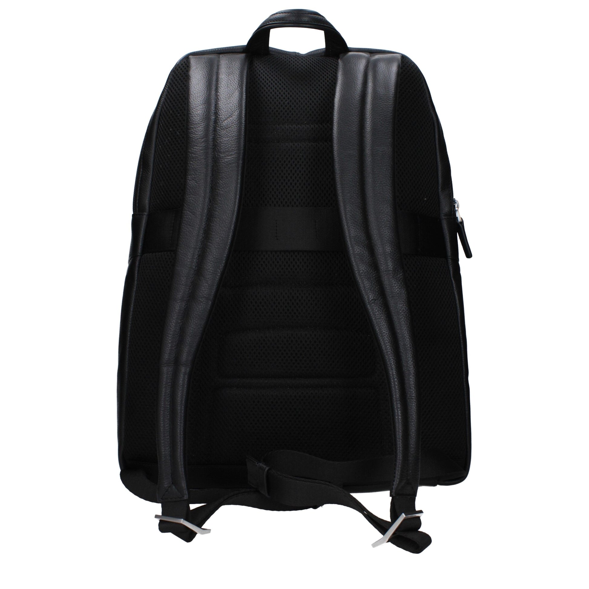 Black Leather Backpack